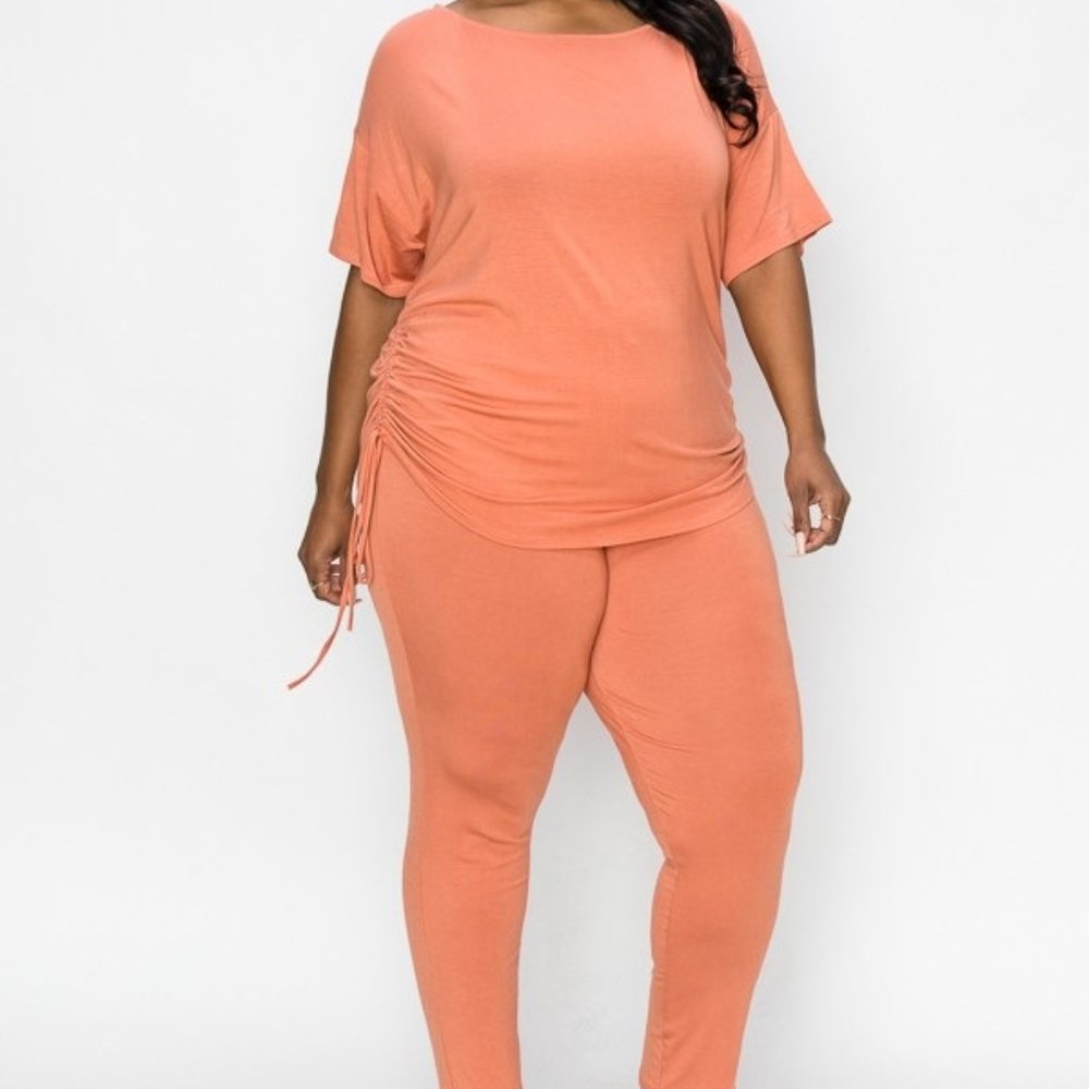 Beautiful Coral color Pantset